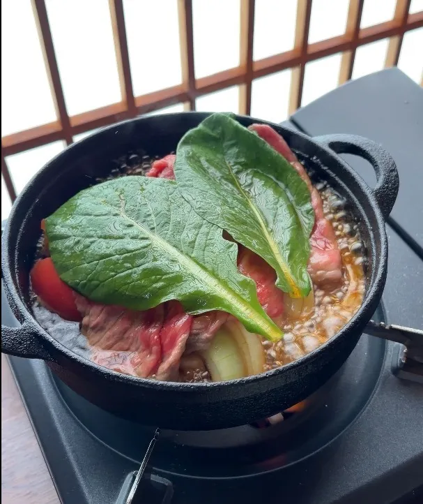 トマトすき焼き鍋